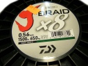 J-BRAID X 8  Ciemnozielona 0,56MM 65KG