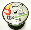 J-BRAID X 8  Fluo 0,10MM 6KG