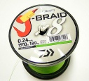 J-BRAID X 8  Fluo 0,24MM 18KG